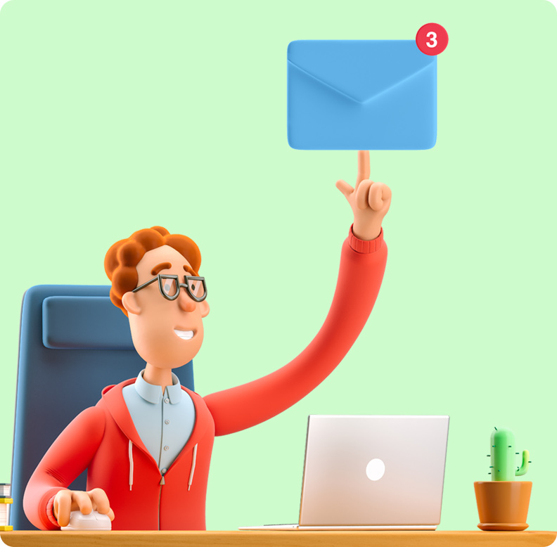 Send personalized newsletters to segmented customers.